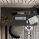 Письменный стол Brevity Loft standart 1400х750х670 Графит/Чёрный металл (GATB04070000030) - изображение 3