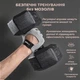 Перчатки для спорта фитнеса без пальцев для турника тренажерного зала силовых тренировок с открытыми пальцами защитные от мозолей нескользящие дышащие полиэстер брелок-талисман в комплекте Univerza Серые 66_7_M_4B - изображение 8