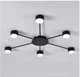 Потолочный светильник LUMINARIA RAY SLIM 6xGX53 BLACK 220V IP20 - изображение 1