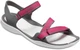 Женские сандалии Crocs Jibbitz Swiftwater Webbing Sandal W 204804-6OH 37-38 (W7) 23 см Серо-розовые (191448144880) - изображение 2