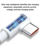Кабель шнур Xiaomi супербыстрая зарядка 120W 67W 90W 33W Mi Turbo Charge USB Type-C 6A 1,5м Г - образный для Xiaomi Redmi Poco Белый - изображение 8
