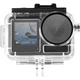 Водонепроницаемый бокс AC Prof 4895 для DJI Action 5 Pro /4 /3 30м с креплением для фонаря [137115] - изображение 1