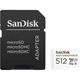 Карта пам'яті SanDisk microSDXC High Endurance 512GB UHS-I U3 V30 + SD Adapter (SDSQQNR-512G-GN6IA) [136567] - зображення 1