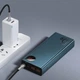 Зовнішній акумулятор Baseus Adaman Metal Digital 20000mAh 65W Blue (PPIMDA-D03) [74081] - зображення 8