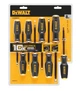 Набор отверток DeWALT "TOUGHSERIESTM MAX FIT®", 8 шт: шлиц: 5 x 100 мм, 6.5 x 100 мм, 8 x 150 мм, Ph1 x 75 мм, (DWHT65102-0) - изображение 3