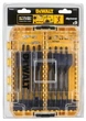 Набір перових свердел DeWALT EXTREME IMPACT по дереву, 9 шт:12, 14, 16, 18, 20, 22, 25, 28, 32 мм, кейс Tough Case (DT70751) - изображение 2