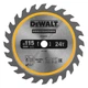 Диск пиляльний DeWALT, універсальний, розмір 115 х 9.5 мм, кількість зубів 24z, геометрія зуба TCT, 5000 об/хв (DT20420) - изображение 1