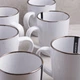 Набір із 6 чашок Ardesto Bagheria Bright white 360 мл (AR2936WGC) - изображение 3