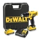 Дриль-шурупокрут DeWALT, безударний, XR Li-Ion 12 В, 2 Аг, 24 Нм, 400-1500 об/хв, патрон 10 мм швидкозатискний, кількість - изображение 1
