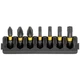 Касета з бітами DeWALT FlexTorq, L = 25 мм, Pz1, Pz2 - 2 шт, Т15, Т20, Т25, Т30 (DT70813) - изображение 1