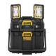 Ліхтар світлодіодний акумуляторний-BOX DeWALT, 18В XR Li-Ion, світловий потік - 500/1000/2000 лм х 2, рекомендована робоча - зображення 1