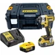Шурупокрут ударний акумуляторний DeWALT, 18V XR Li-Ion, безщітковий, 205 Нм, 3250 об/хв, валіза,2 акумулятора 5 Аг, зарядний - изображение 3