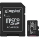 Карта памяти Kingston microSDXC Canvas Select Plus 256GB Class 10 UHS-I U1 V10 A1 + SD адаптер (SDCS3/256GB) [144833] - изображение 1