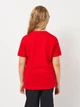 Детская футболка для девочки Nike K Nsw Tee Emb Futura Lbr FZ5177-657 S 128-137 см University Red (197596430981) - изображение 2