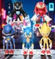 Набор больших игровых фигурок Sonic 5 в 1 фигурки игрушечные герои Соник (7144) - изображение 1