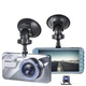 Автомобильный видеорегистратор Inspire A10 Full HD 1296p с камерой заднего вида Серебристый - изображение 1