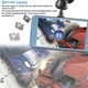 Автомобильный видеорегистратор Inspire A10 Full HD 1296p с камерой заднего вида Серебристый - изображение 9