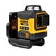 Рівень лазерний лінійний DeWALT, 18 В XR Li-Ion, зелений промінь, лучі 3х360°, вага комплекту 2.9 кг, без аккумулятора - зображення 1