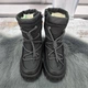 Сапоги дутики детские зимние для девочки Kimboo черные 35р (22,5 см) 7002 - изображение 8