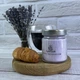 Crystal candle - свічки з пальмового воску лавандового кольору - изображение 1