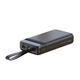 Павербанк XO PR160 80000 mAh 22.5W Power Bank Чорний - зображення 6
