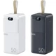Павербанк Remax RPP-117 Piloteer 50000 mAh 22.5W 5A Power Bank Білий - зображення 9