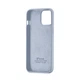 Чехол для iPhone 13 силиконовый Soft-touch Silicone Case Full Size (AA) Mist Blue - изображение 3