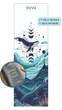 Килимок для йоги та спорту AYVA 183х61х0,15 см Ocean Soul Travel + чохол у подарунок - зображення 1