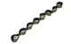 Ленточный эспандер (эластичная лента) Record Elastiband FI-6345-B 12кг Black-Green - изображение 3