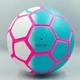 Мяч футбольный Profi Classic 0081 №5 Blue-White-Pink - изображение 5