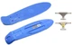 Дека, Дошка для Скейта Пенні Борд Penny Fish Skateboards 01 + підвіска Блакитна - зображення 1