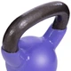 Гиря чугунная с виниловым покрытием Zelart 5161 2 кг Purple - изображение 5