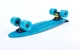Скейт пенні борд Penny Fish Skateboards SOFT 410-3 22" Deep Green, блакитні колеса - зображення 2