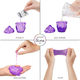 Лялька Rainbow High Rainbow Shimmers with Slime Fashion Doll Violet Фіолетова (122425) (0035051122425) - зображення 6