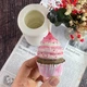 Силіконова форма для свічок - Святковий кекс - зображення 3