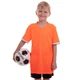 Форма футбольная детская Zelart 1908B размер 30 рост 150-155см Orange-Black - изображение 1