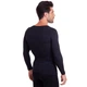 Термофутболка для активного спорта мужская Sibote 2043 размер 2XL-3XL (180-185см) Black - изображение 4