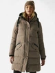Куртка зимняя длинная женская Regatta Eryn RWN411-ZXN 38 Коричневая (5063516111405) - изображение 1