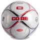 Мяч футбольный Core №5 HIBRED STRAP CR-014 White-Red-Black - изображение 1