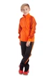 Костюм спортивный детский Zelart Sport LD-6803T рост 125-135 см (26) Orange-Black - изображение 1