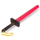 Меч для єдиноборств тренувальний Zelart 1827 Red-Black - зображення 1