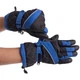 Рукавички гірськолижні жіночі Zelart Snow Gloves 7133 розмір L-XL Black-Blue - зображення 4