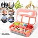 Ланч бокс герметичный OldPAPA Bento 1000 мл розовый (LB-30752) - изображение 12
