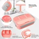 Ланч бокс герметичный OldPAPA Bento 1000 мл розовый (LB-30752) - изображение 14