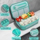 Ланч бокс герметичный OldPAPA Bento 1000 мл зеленый (LB-30764) - изображение 2