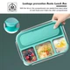 Ланч бокс герметичный OldPAPA Bento 1000 мл зеленый (LB-30764) - изображение 3
