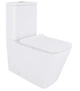 Напольный унитаз Qtap Crow Eco Rimless с сиденьем Slim Duroplast/ Soft-close/ Quick Release QTCRO27W48750 - изображение 1
