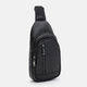 Рюкзак мужской из натуральной кожи 2.7 л Laras K10620f Черный (ROZ6501087105) - изображение 3