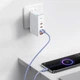 Дата кабель Baseus Crystal Shine Series USB Type-C 100W (1.2m) (CAJY00040) Purple - зображення 1