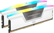 Pamięć RAM Corsair DDR5-6400 65536MB PC5-51200 (Kit of 2x32768) Vengeance RGB White (CMH64GX5M2B6400C32W) - obraz 2